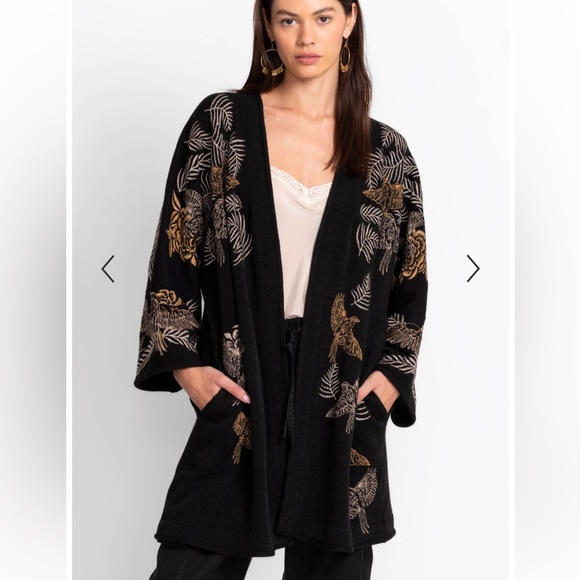 Johnny Was BIYA PAJARO KIMONO - Picture 4 of 12